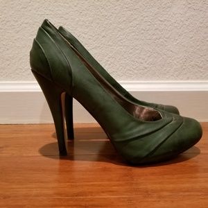Damita K Alicia Emerald Green Heels